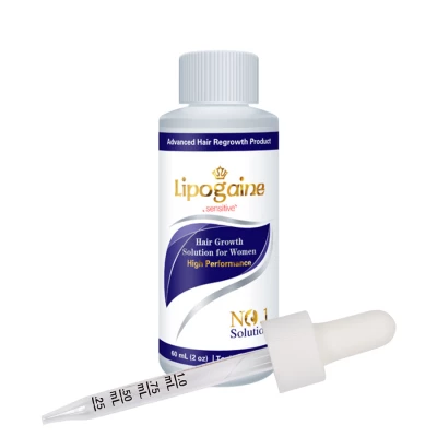 Миноксидил Lipogaine for Women (sensitive) 3% для чувствительной кожи - 1 флакон (для женщин) + оригинальная пипетка