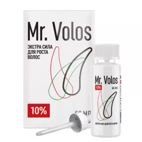 Лосьон для стимуляции роста волос Mr. Volos 10% - 1 флакон