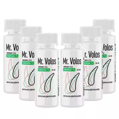 Mr. Volos 7% - 6 флаконов + оригинальная пипетка
