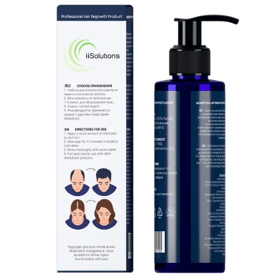 Шампунь для роста волос iiSolutions, 200 мл