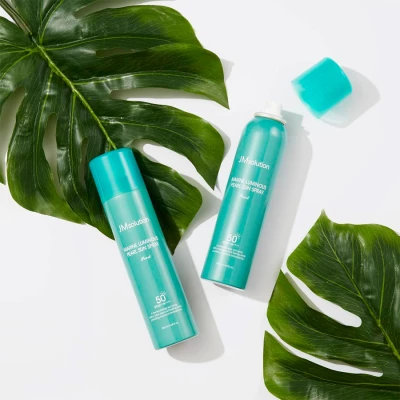 Спрей солнцезащитный с жемчугом JMsolution Marine Luminous Pearl SPF50+ PA++++, 180 мл