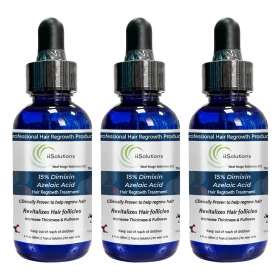 Лосьон для роста волос iiSolutions 15% - 3 флакона