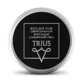 Воск для усов сверхсильной фиксации Сибирский лес Trius, 15 мл
