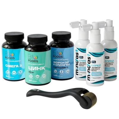 Набор системного восстановления волос 5L (Minofast)